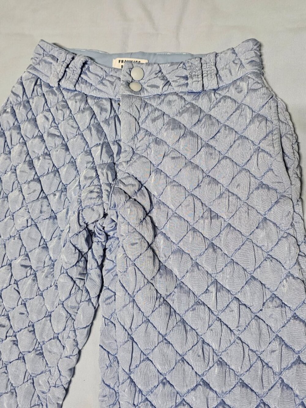 Frankies Bikinis Chilli Puff Pant Size Women Size XS Light Blue - Picture 12 of 16